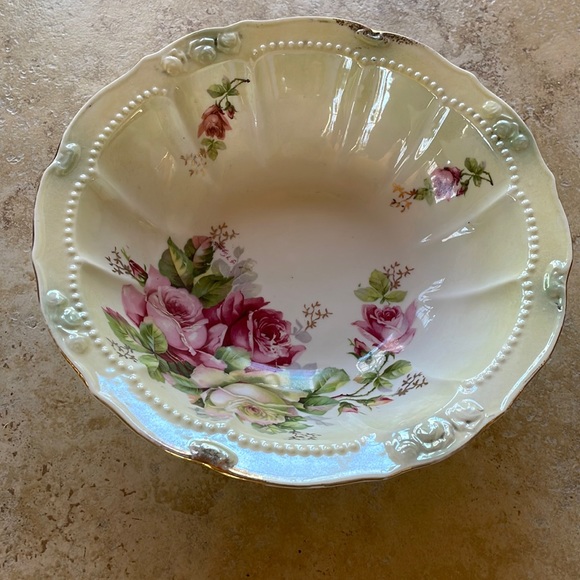 VTG German Hand Painted Bowl - Picture 1 of 6